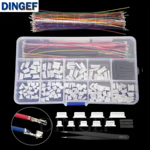 SH1.0MM JST 1mm Cable Connector Kit JST Male Header 3P-12P with 28AWG Crimped With Terminal for GPS Racing Drone Wire