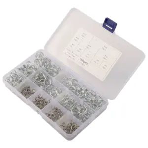 For Appliances Double Wire Hose Clamps Spring Loaded Clips 5mm Easy To Store For Sealing Hoses Long Time Service