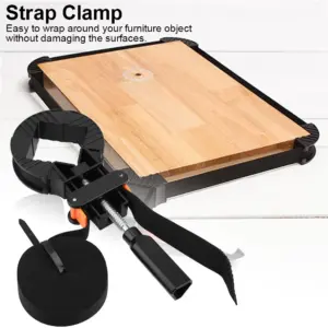 6M Adjustable Corner Clamp Band Strap Picture Frame Clamp Strap Corner Clamp Strap 4 Picture Frame Holder Woodworking Tool