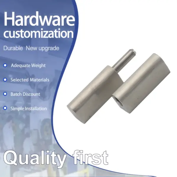 Stainless Steel Hinge Detachment And Offset Heavy-Duty Industrial Switchgear Hinge Shaft For Electrical Cabinet Box