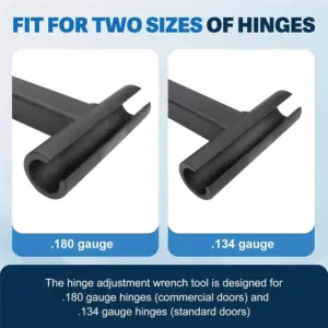 ABGR-Door Hinge Bend Rods .134 And .180 Gauge Heavy Duty, Standard And Commercial Door Hinge Adjustment Wrench Tools