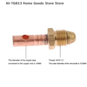 [TG813]WP-26 26V 26F 26FV 26P TIG Welding Torch Front Cable Connector Gas And Electric Integrated