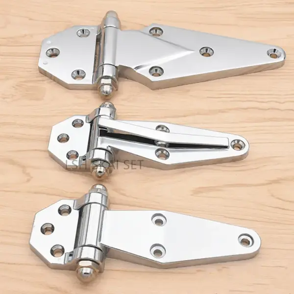 1PC Zinc Alloy Thickened Hinge Oven Seafood Cabinet Steaming Cabinet Cold Storage Door Freezer Door Oven Heavy-duty Hinge