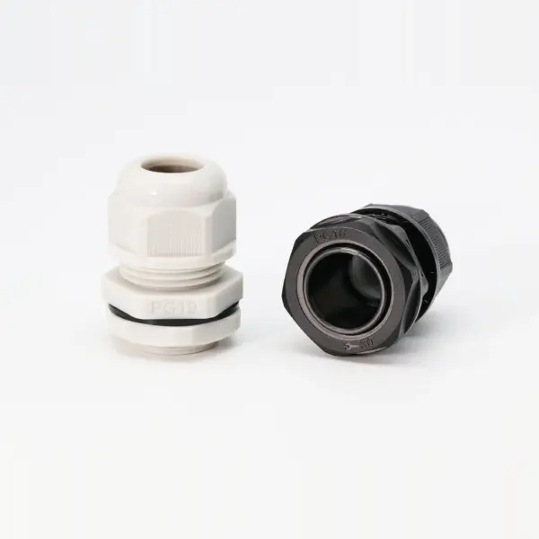UL Nylon Plastic Electric Cable Gland Waterproof Cable Entry NPT Sizes 3/8 1/2 3/4 1-1/4 Cable Management for Electrical Systems