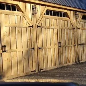 Shed Barn Door Hinges Sturdy Construction Easy to Install Iron Hinges Suitable for Slotted Bearings