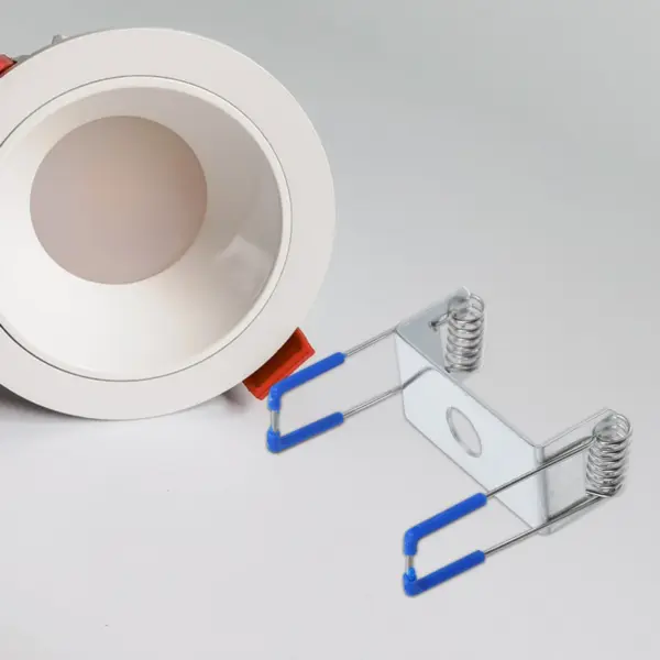 10Pcs LED Lighting Spring Clip Panel Lamp Recessed Downlight Fixture Securing Clamp Ceiling Mounting Accessory Lighting Tool