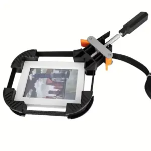 Multifunction Adjustable Band Clamp 4 Jaws Quick Release Corner Clamp Pure Nylon Strap Variable Angle Strap Clamp Frame Clamping
