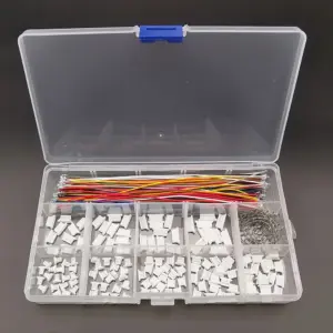 SH1.0 Connectors Kit with JST SH 1.0mm 2/3/4/5/6/7/8/9/10Pin Housing Terminal Pre-Crimped Wire Cable 15CM 28AWG