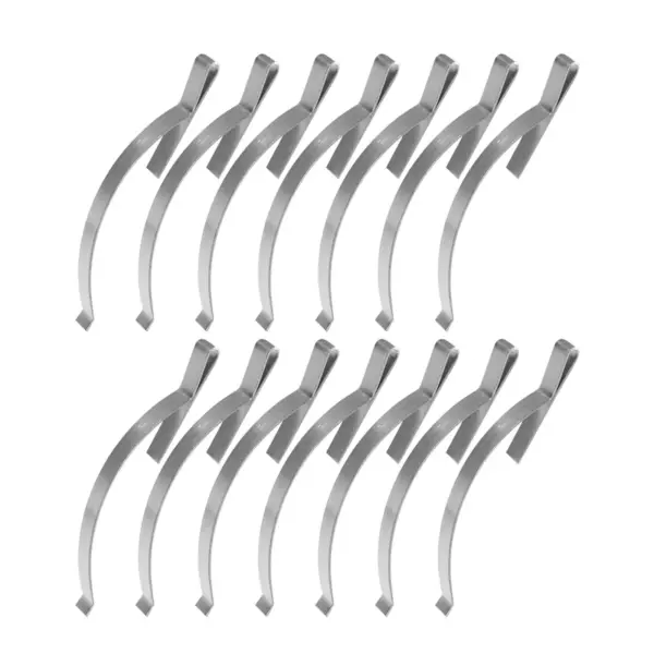 30Pcs Screen Spring Clip Fix Corner Clips Fix Clamps Window Plunger Flat Fixing Clips for Window Screens Fixing Fastening Repair