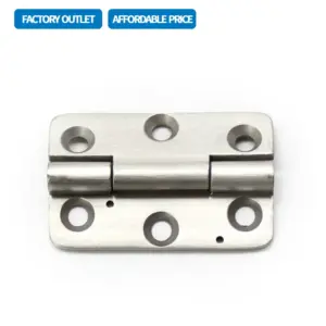 304 Stainless Steel Folding Flat Heavy-Duty Door Hinge Industrial Machinery Equipment Load-Bearing Pivot