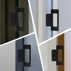 10pcs Non-mortise Hinge Heavy Duty Hinge For Wooden Box Hinge For Furniture,Interior Door Hinges With Mounting Screws
