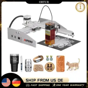 Aufero AL1 1.6W/2.6W/3.6W/5.6W Laser Engraving Machine  High Precision Desktop CNC Cutter for Wood Leather Paper
