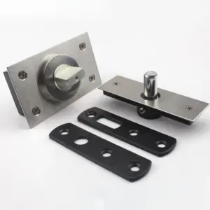 360 Degree Revolving Door Hinge Degrees Positioning Hidden Floor Pivot Hinges For Furniture Hardware Hinges for heavy duty doors