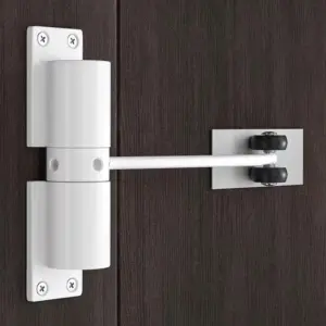Automatic Door Closer Metal Adjustable Heavy Duty Safety Spring Silenciar Durable Convert Hinged Door Interior Exterior