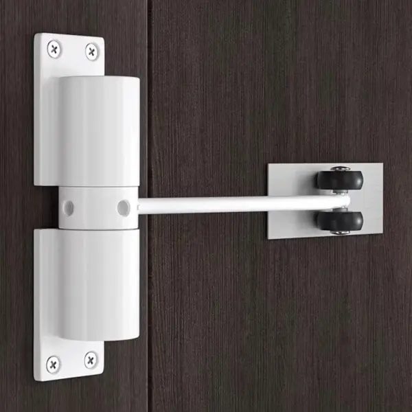 Automatic Door Closer Metal Adjustable Heavy Duty Safety Spring Silenciar Durable Convert Hinged Door Interior Exterior