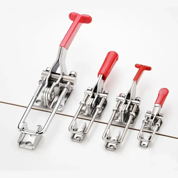 SS304 Clamping Tool Locks Quick Presser Box Buckle Door Bolt Clamps - Durable Fixtures for Secure Fastening