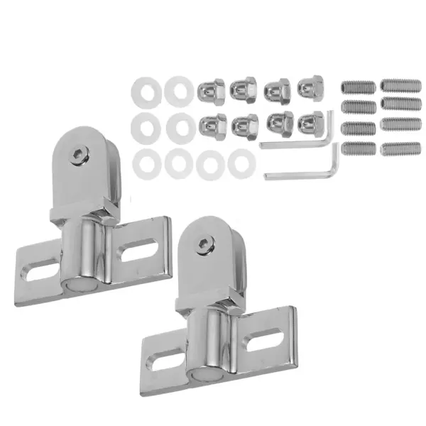 2Pcs Glass Shower Door Hinges Alloy Swivel Hinges For Glass Doors Heavy Duty Cabinet Frameless Doors Hardware Replacement Part