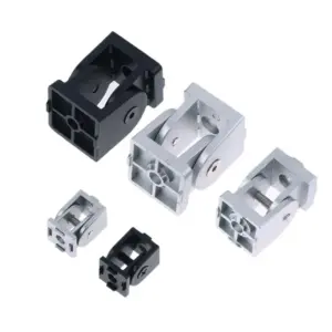 Zinc Alloy Hinge for Industrial Aluminum Profiles 20 30 40 Series Heavy Duty 2020/3030/4040 Frame Connector