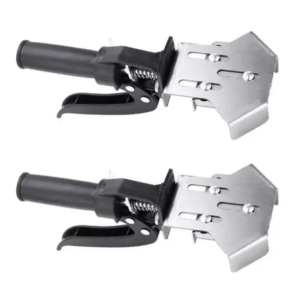 High Precision Stainless Steel Corner Clamps, 2PCS Set - Quick Release Right Angle, 90 Degree Welding & Woodworking Tools-AT36