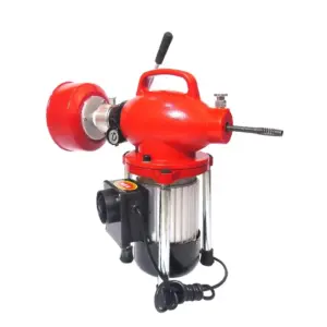 Electric Drain Pipe Cleaner Machine for Cleaning GQ-75 and Spring Snake Cleaning Machine