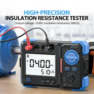MRT1050 Megohmmeter Insulation Resistance Tester 1005002500V with High Accuracy and Touch Auto Measurement System