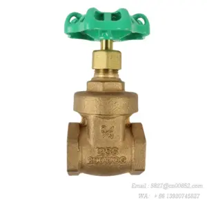 Japan Original TOYO RED-WHITE Gate Valve 125E-BS-N 125S 200WOG Threaded  Bronze Seawater Corrosion Resistance 1/4 Inch-4 Inches