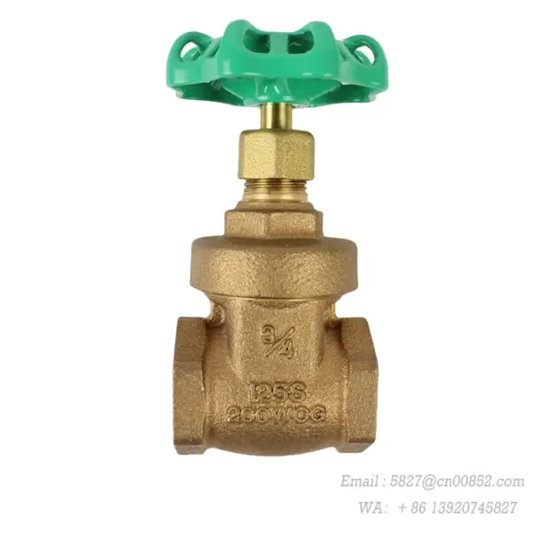 Japan Original TOYO RED-WHITE Gate Valve 125E-BS-N 125S 200WOG Threaded  Bronze Seawater Corrosion Resistance 1/4 Inch-4 Inches