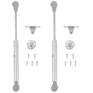 2 Pcs Heavy Duty Hydraulic Pressure Support Gas Strut For Cabinet Doors Kitchen Hinges Pneumatic Telescopic Rod Silent Closing