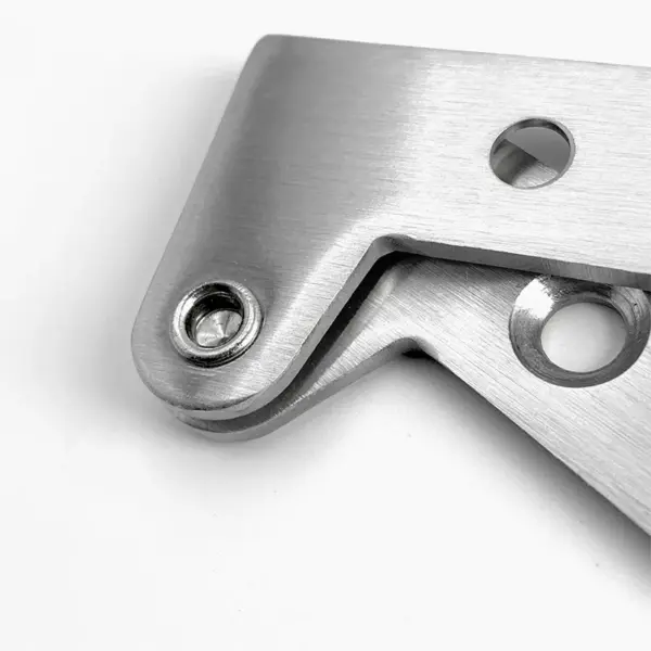 Stainless Steel Chicken Beak Hinge Top Bottom Pivot Door Hinge 180 Degree Cabinet Hinge Heavy Duty Rotating Hinge​
