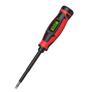 Digital Screwdriver Voltage Tester HT95A-SL5 with LCD Backlight and Non-Contact NCV Detection for AC Voltage 6V to 390V
