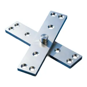Stainless Steel Heavy Duty 360 Degree Rotating Door Hinge Concealed Installation Hinges For Wooden Door Top Furniture Hardware