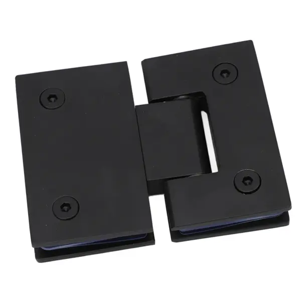Glass Shower Door Hinges 180 Degree Stainless Steel Heavy Duty Glass Door Hinges for 5/16-1/2in 8mm-12mm Thick Frameless Doors