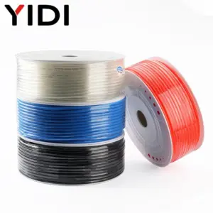 YIDI 5M/10M 1Mpa/10000Hpa Compressed Air Compressor Pump Pneumatic 14mm 16mm Tube Hose Tubing Pipe Line PU 14 10 16 12 MM Set