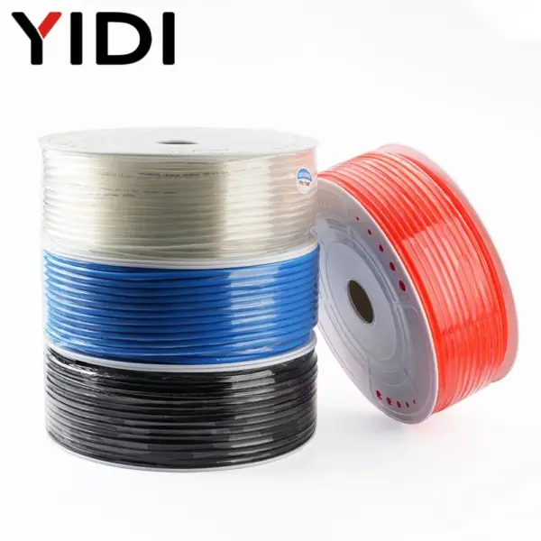 YIDI 5M/10M 1Mpa/10000Hpa Compressed Air Compressor Pump Pneumatic 14mm 16mm Tube Hose Tubing Pipe Line PU 14 10 16 12 MM Set
