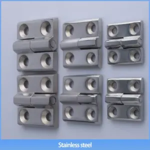(5 Pieces) 304 Stainless Steel Heavy-Duty Detachable Hinge Industrial Machinery Thickened To Achieve High Load-Bearing Capacity