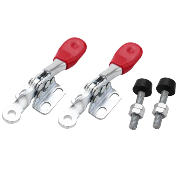 A84X-12 PCS 60 Lbs Antislip Covered Hand Tool Toggle Clamp Horizontal Clamp 201A