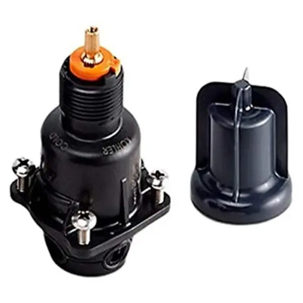 8305-NA Rite-Temp Universal Pressure-Balancing Cartridge Shower Valve Replacement Part Antiscald Protection 5.0 GPM Black