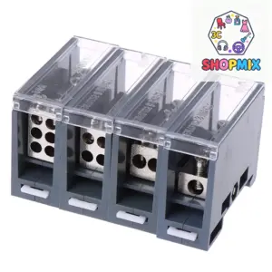 150A Din Rail Terminal Block Distribution Box One in Multiple out Universal Power Junction Box for Circuit Breaker