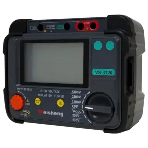 Factory Price Handheld 5kV Megohmmeter Resistance Meter High Voltage Ohm Meter 5000V Insulation Resistance Tester Price