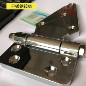Heavy Duty 304 Stainless Steel Hinge for Special Vehicle Container Truck Refrigerated Warehouse Door - Durable And Robust