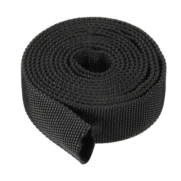 Nylon Protective Hose Sleeve, Cable Cover Sheath Protection for Welding Tig Torch Hydraulic Hose, Black