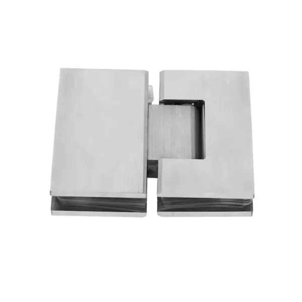 180 Degree Stainless Steel Glass Door Cabinet Showcase Cabinet Clip Heavy Duty Glass Clamp Shower Door Hinge Folding Glass Clip