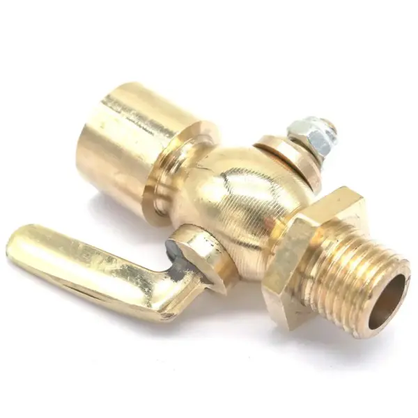 1/4" 3/8" 1/2" BSP M14 M16 M20 Female-Male Brass Mini Shut Off Ball Valve Air Water Oil Flow Control Plumbing Fitting