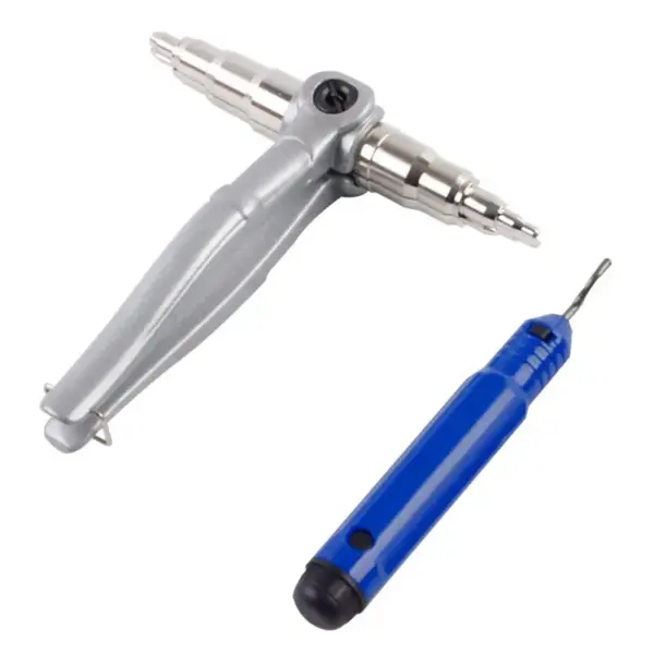 ABUG-Hand Tube Expander For 1/4 To 7/8 Inch 6-22Mm Copper Tubing With Deburring Scraper Manual Expander Tool For HVAC