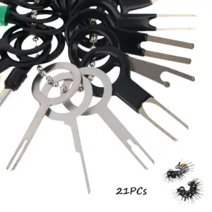 Universal Wire Harness Connector Pin Removal Tool 21 26 26 41Pcss Terminal Extraction Tool for Workshop