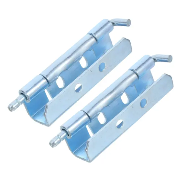 2Pcs Industrial Equipment Box Hidden Hinges Heavy Duty Removable Pin Concealed Cabinet Door Hinges Corrosion Resistant Metal