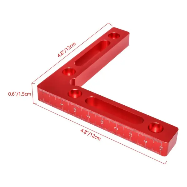 4 Pcs 90 Degree Positioning Squares Right Angle Clamps Woodworking Carpenter Tool Corner Clamping Square