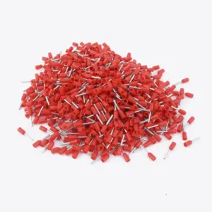 500Pcs Wire Ferrules Kit, Wire Terminal Ferrules Crimp Connector, Insulated Cord Pin End Terminal E0508/E7508/E1008/E1508/E2508