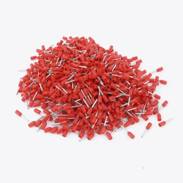 500Pcs Wire Ferrules Kit, Wire Terminal Ferrules Crimp Connector, Insulated Cord Pin End Terminal E0508/E7508/E1008/E1508/E2508