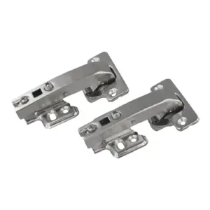 2Pcs Buffer Hinge 90°Hydraulic Hinge Folding Cabinet Door Hinge Heavy Duty For Home Improvement Hardware Accessories